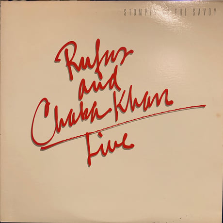 Rufus And Chaka Khan / Stompin' At The Savoy (2LP)