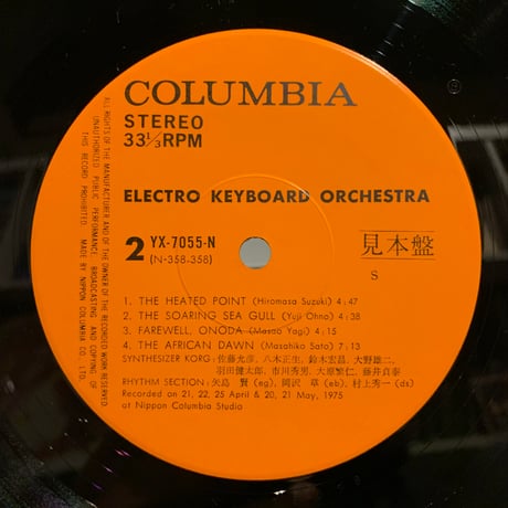Electro Keyboard Orchestra / S.T. (LP)