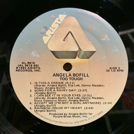 Angela Bofill / Too Tough (LP)