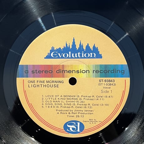 Lighthouse / One Fine Morning（LP）