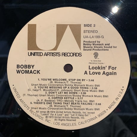 Bobby Womack / Lookin' For A Love Again (LP)