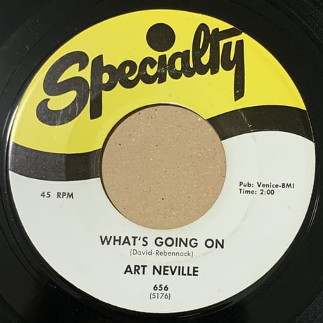 Art Neville / Arabian Love Call (7")