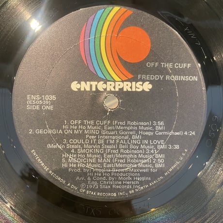 Freddie Robinson / Off The Cuff (LP)