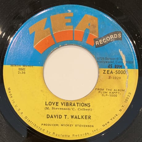 David T. Walker / Love Vibrations (7")