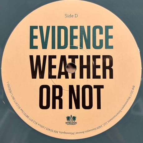 Evisence / Weather Or Not
