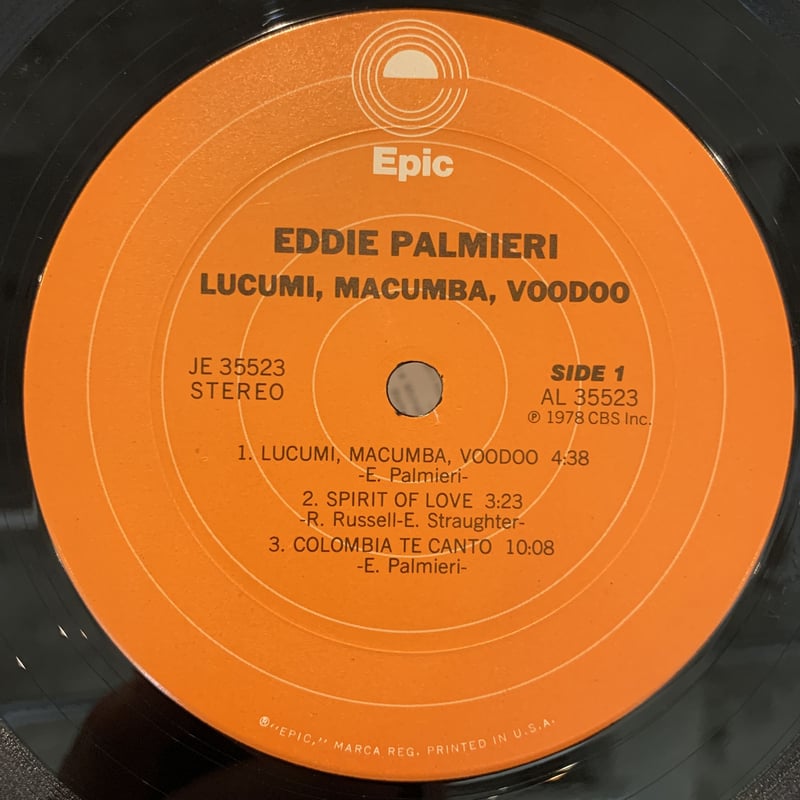 Eddie Palmieri / Lucumi, Macumba, Voodoo (LP) |