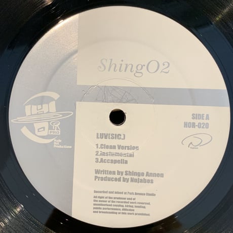 Shingo 2 / Luv(sic.) (12")