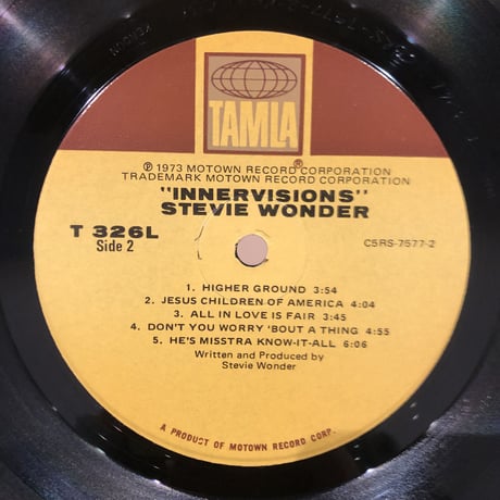 Stevie Wonder / Innervisions (LP)