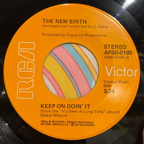 The New Birth / It's Been A Long Time (7")