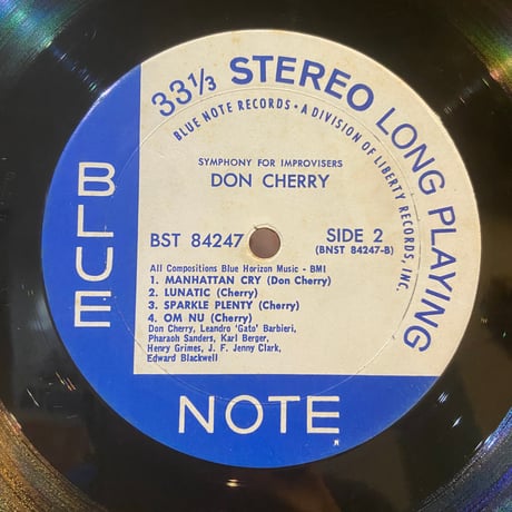 Don Cherry / Symphony For Improvisers (LP)