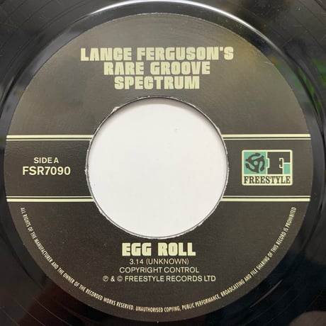 Lance Ferguson’s Rare Groove Spectrum / Egg Roll (7")