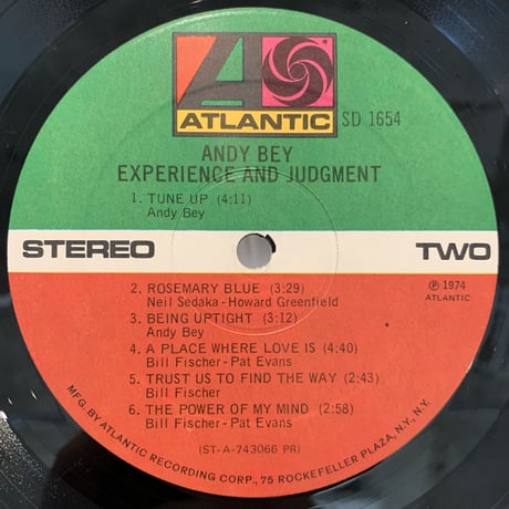 Andy Bey / Experience And Judgment (LP)