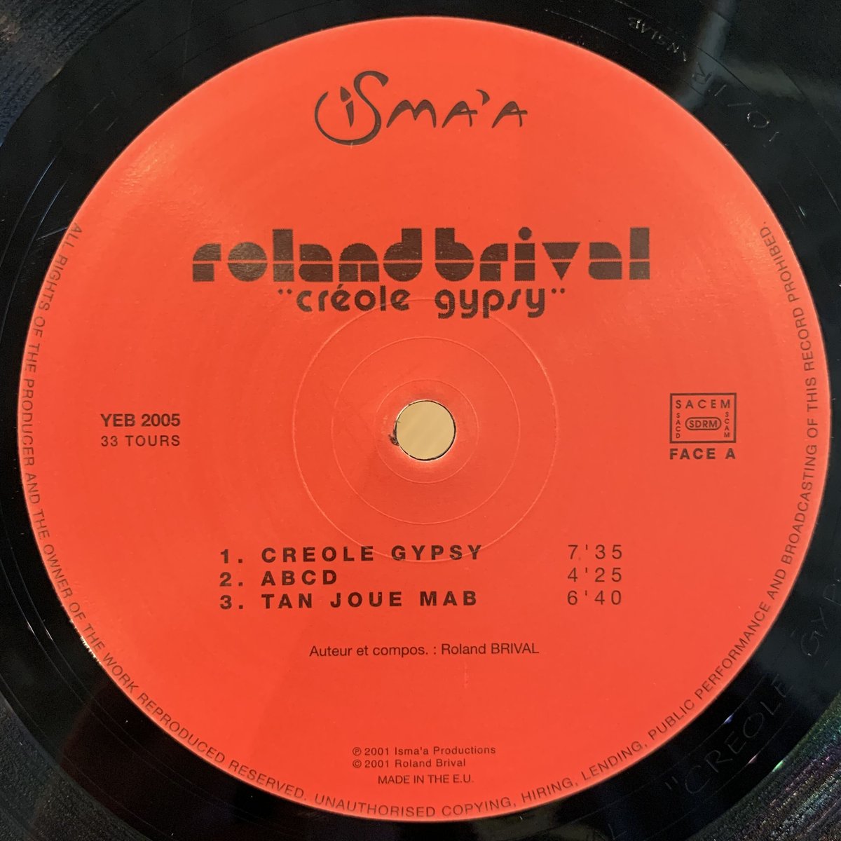 Roland Brival / Créole Gypsy (LP) | MIZO