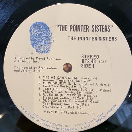 The Pointer Sisters / S.T. (LP)