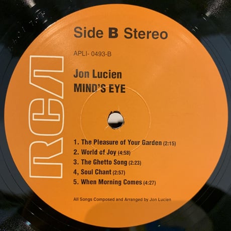 Jon Lucien / Mind's Eye (LP)