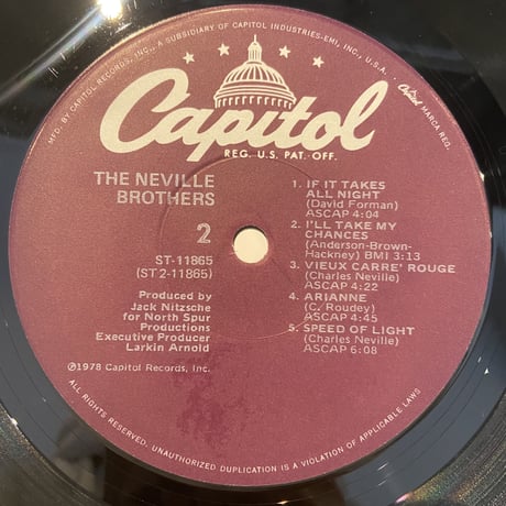 The Neville Brothers / S.T. (LP)