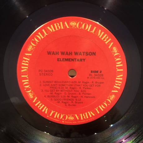 Wah Wah Watson / Elementary (LP)
