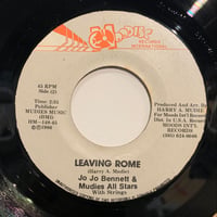 Jo Jo Bennett & Mudie's All Stars / Leaving Rome (7")