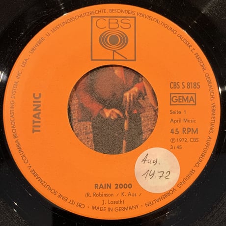 Titanic / Rain 2000 (7")