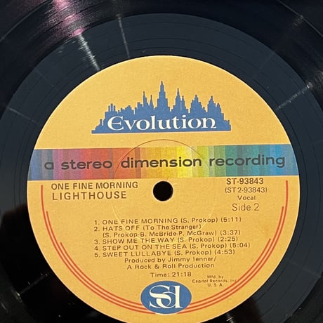 Lighthouse / One Fine Morning（LP）