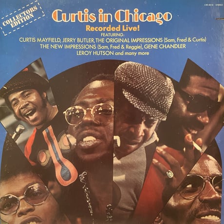 Curtis Mayfield / Curtis In Chicago - Recorded Live (LP)