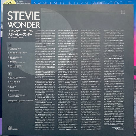 Stevie Wonder / In Square Circle (LP)