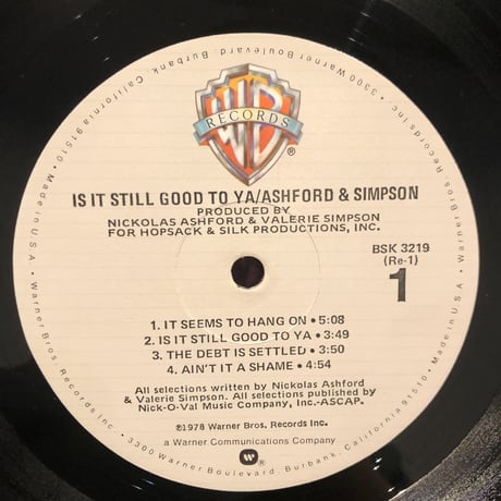 Ashford & Simpson / Is It Still Good To Ya (LP)