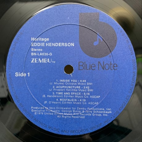Eddie Henderson / Heritage (LP)
