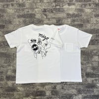 RECORD SHOP MIZOオリジナルポケットTシャツ WHITE