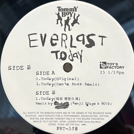 Everkast / Today (12'')