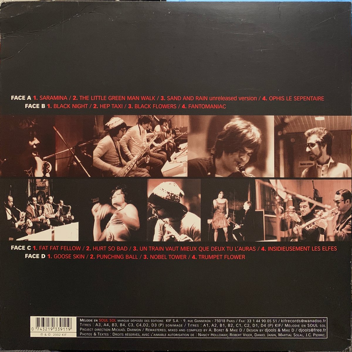 Mélodie En Soul Sol - Paris 70's [レコード] Mélodie En Soul Sol - Paris 70's – 2 x Vinyl (LP