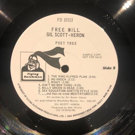 Gil Scott-Heron/Free Will (LP)