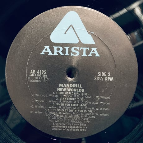 Mandrill / New Worlds (LP)