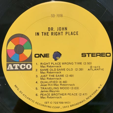 Dr. John / In The Right Place (LP)