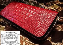 【再製作予定なし】ラウンド式長財布『＃10～Red Dragon Ver～』