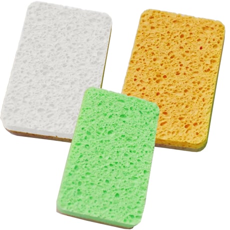 サイザル麻とセルロースのスポンジ　1個売り