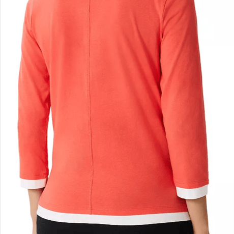 HOBBS LONDON　アメリクルーネックトップ