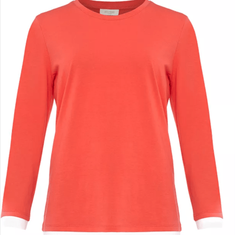HOBBS LONDON　アメリクルーネックトップ