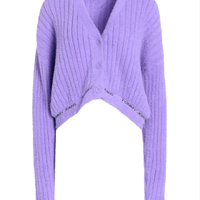 TOMMY JEANS TJW CROP FURRY CARDIGAN カーディガン