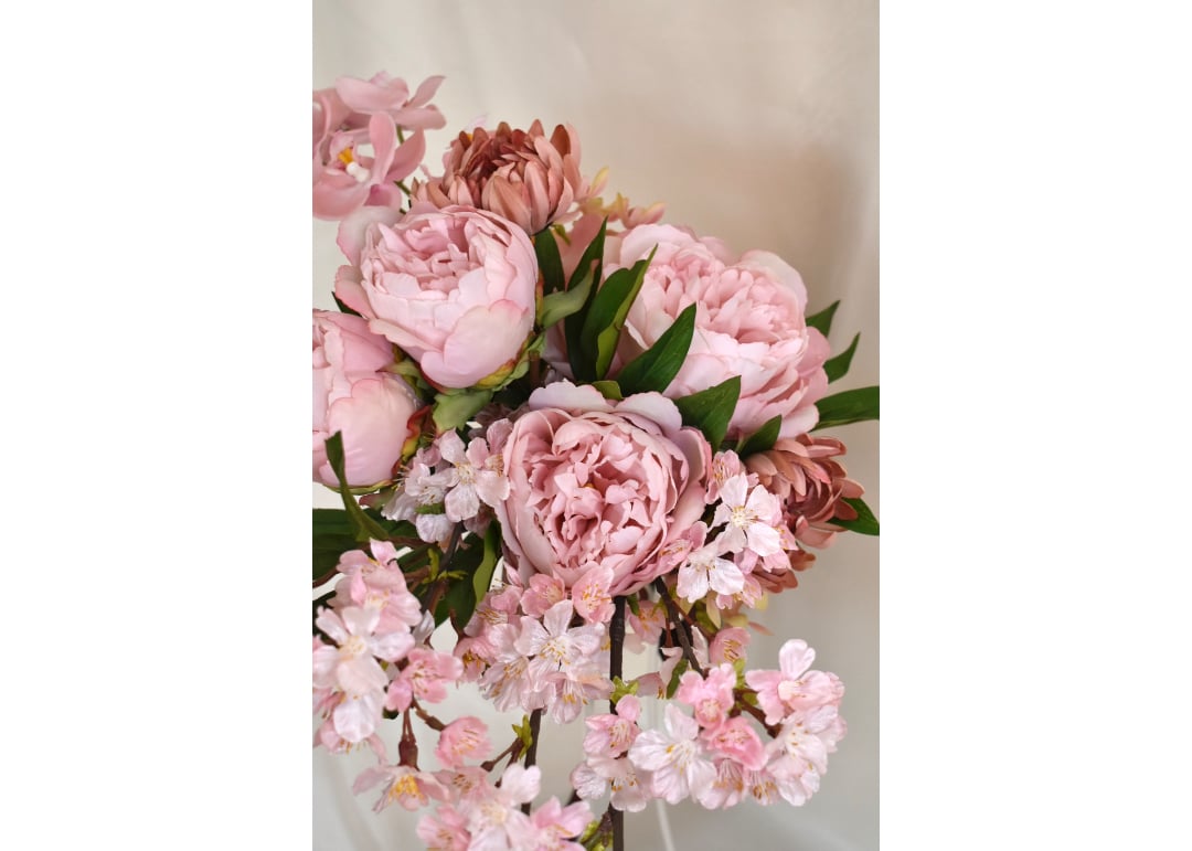 クラッチブーケとブートニア 桜 | Dar flores