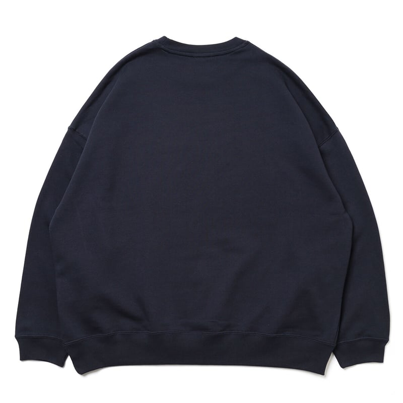 uyuni Over Sized Crew Neck（NAVY×YELLOW） | uyuni 