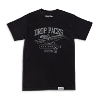 Drop Packs Not Bombs Tee (Black)