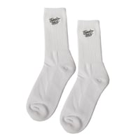 Jungle Boys Logo Socks (White)
