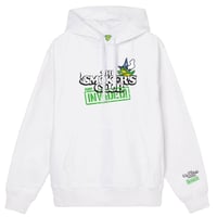 Magic Tree Frogs Purp Invader Hoodie (White)