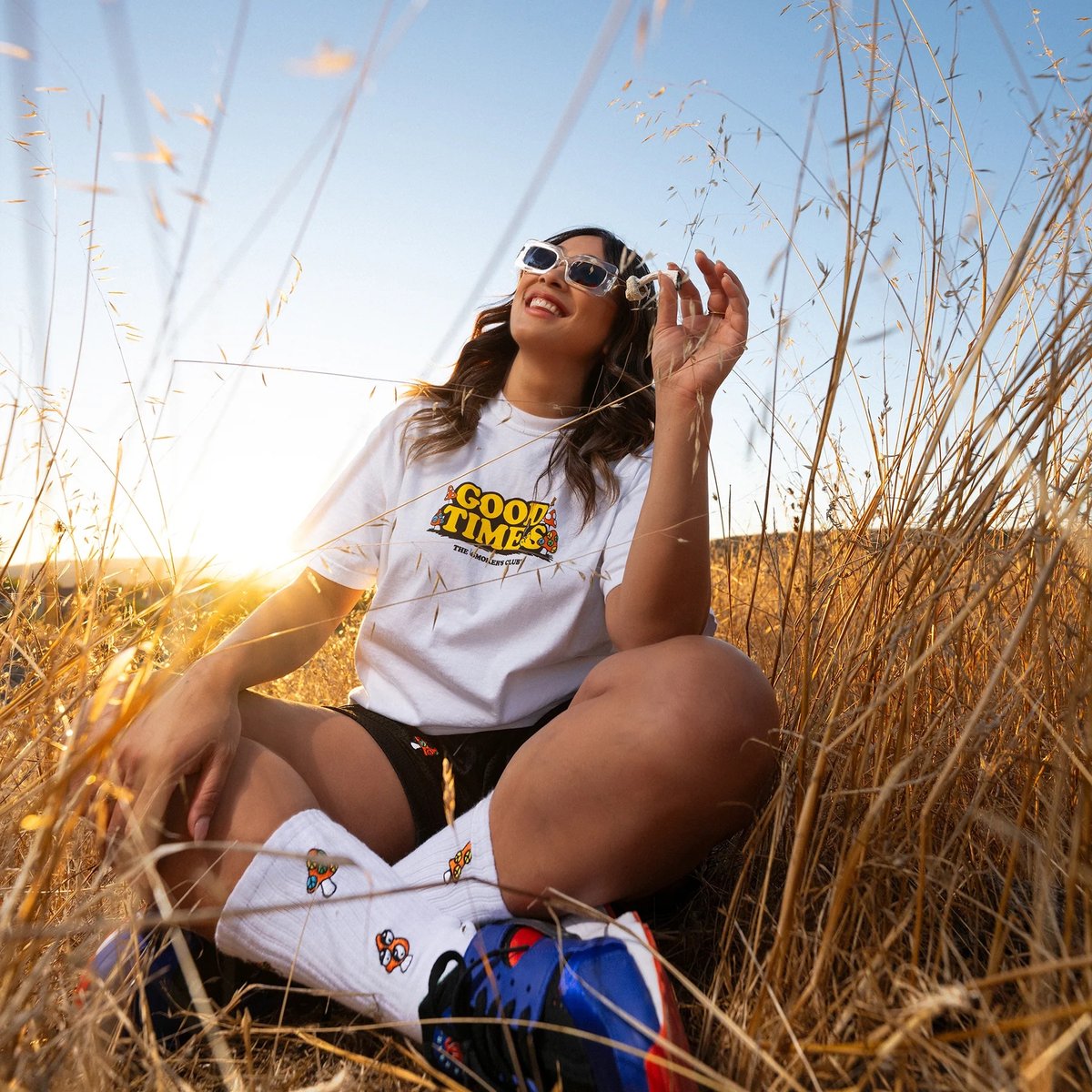 Good Times Tee (White) | 1/8oz CLOTHING