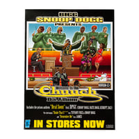 『SNOOP DOGG - WELCOME TO THA CHURCH』U.S. Promo Poster