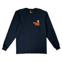 TAYLOR GANG L/S Tee (Navy)