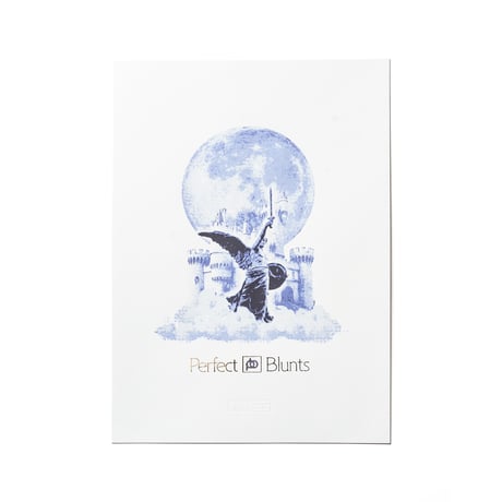 PERFECT BLUNTS SILKSCREEN POSTER（with S/N and Autograph）