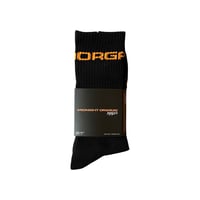 MIDNIGHT ORGANIC SOCKS (Black)