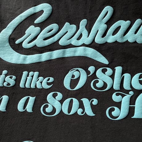 CRENSHAW CLASSIC LA T-SHIRT (Black / Teal)